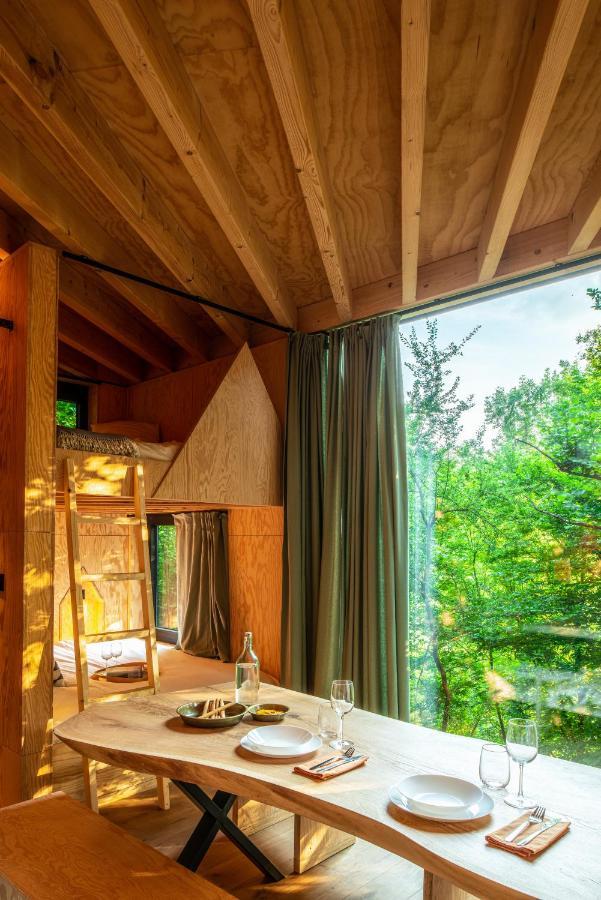 Hutstuf - The Fox & Private Outdoor Spa La-Roche-en-Ardenne Eksteriør billede