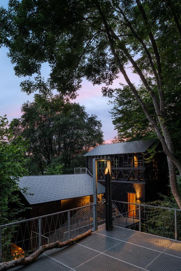 Hutstuf - The Fox & Private Outdoor Spa La-Roche-en-Ardenne Eksteriør billede